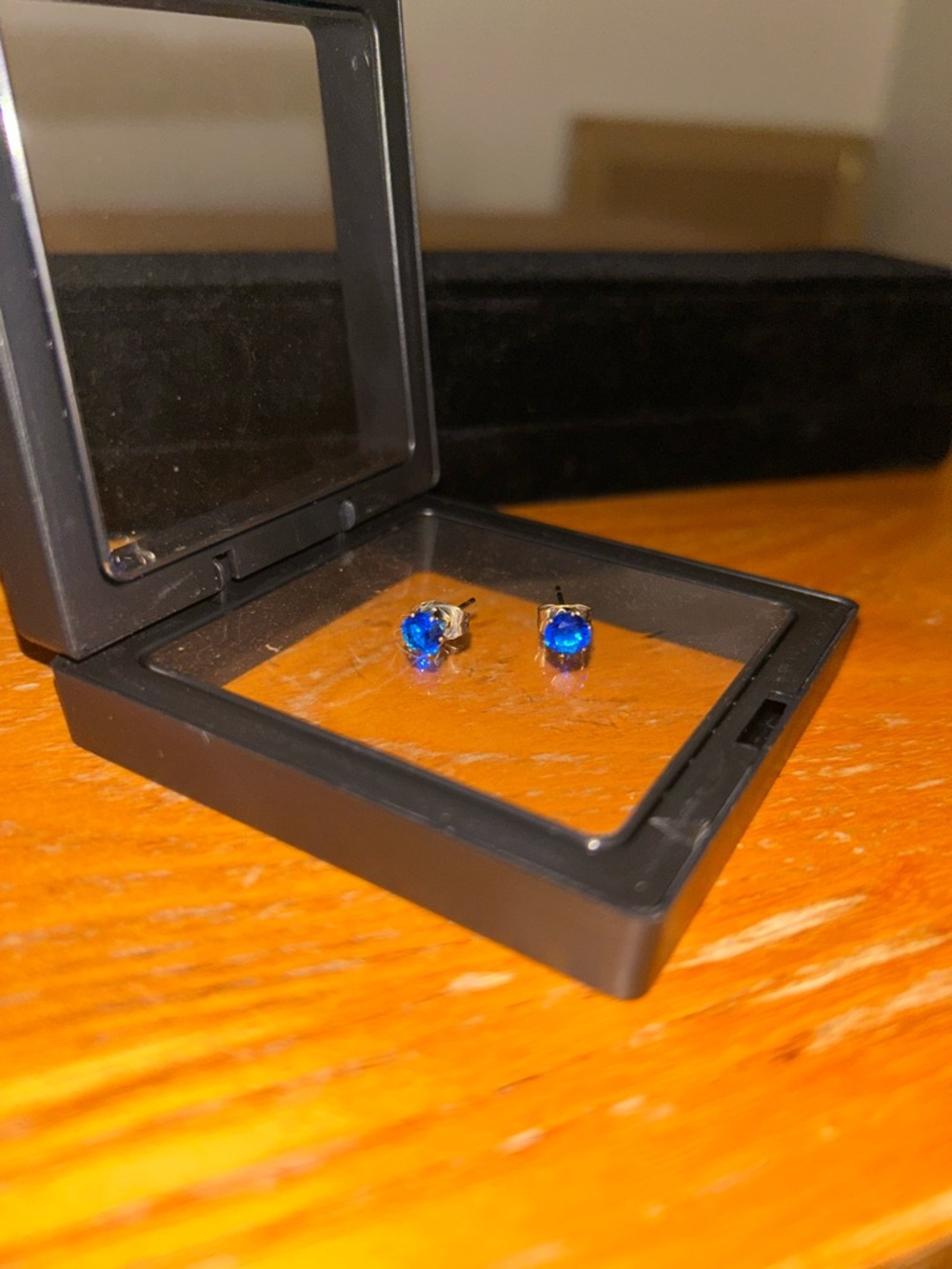 Sapphire Stud Earrings